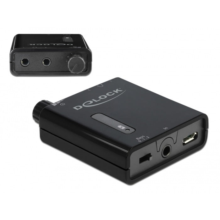 DeLOCK DeLOCK Draagbare Stereo-versterker versterker