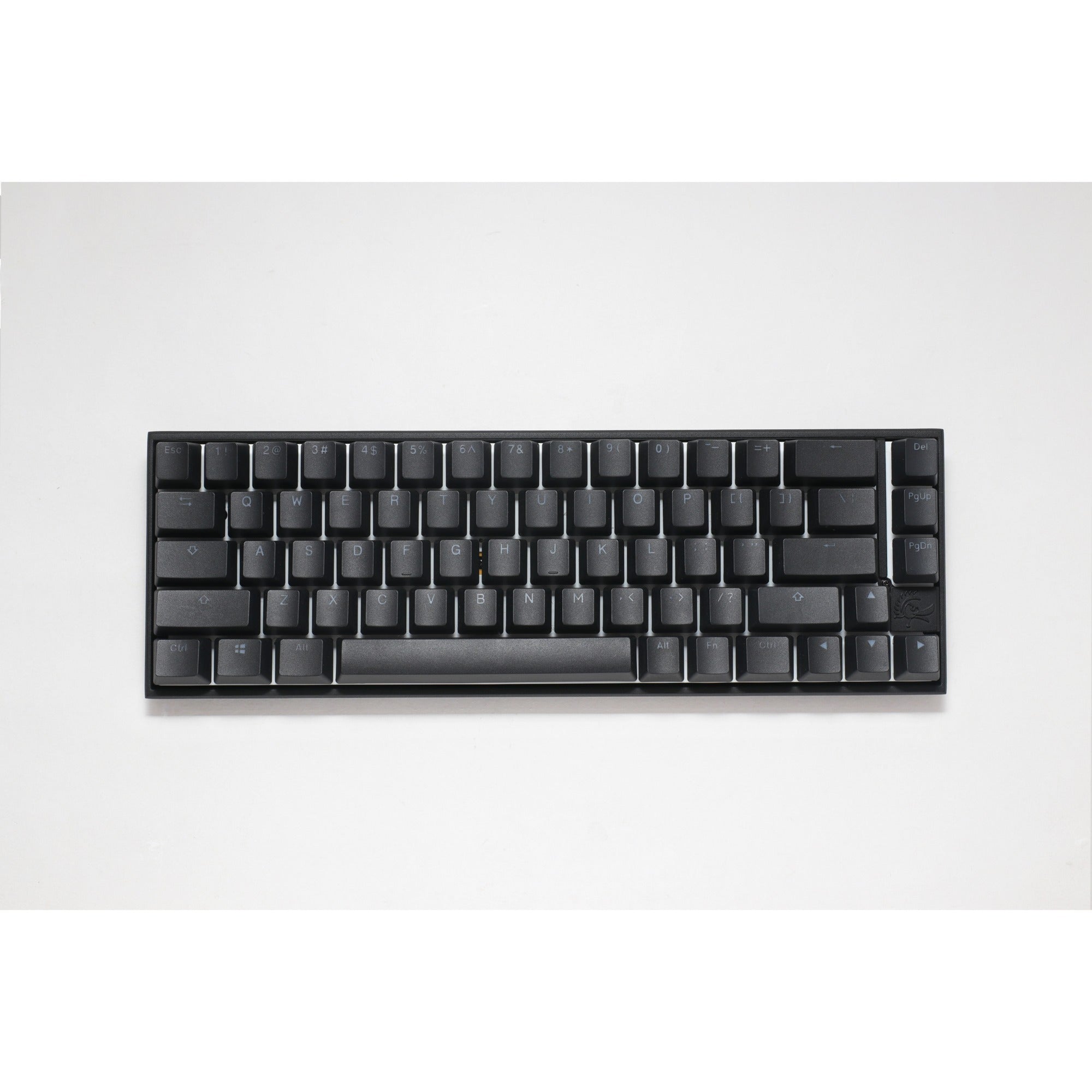 Ducky mecha pro sf, toetsenbord (zwart, us lay-out, cherry mx silent red, rgb leds, 65%, pbt double-shot)