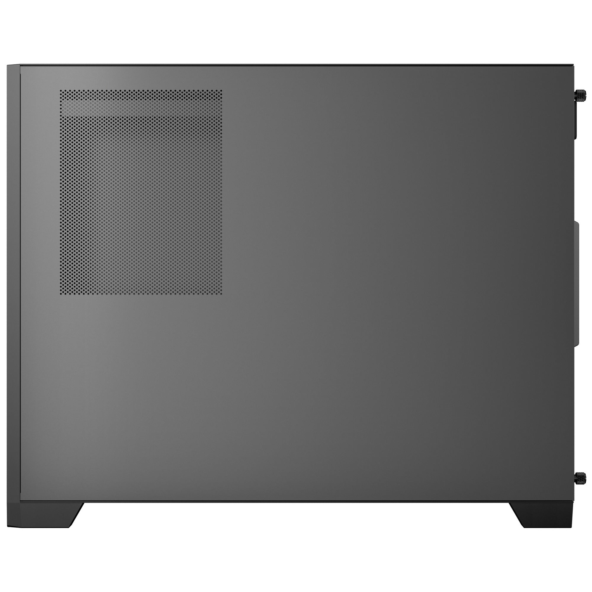 Antec flux m mini tower behuizing (zwart | 1x usb-a | 1x usb-c | tempered glass)