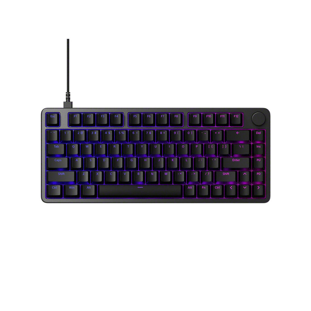 Sony inzone kbd-h75 gamingtoetsenbord (zwart, us lay-out (qwerty), hall effect, 75%, rgb, double shot pbt)