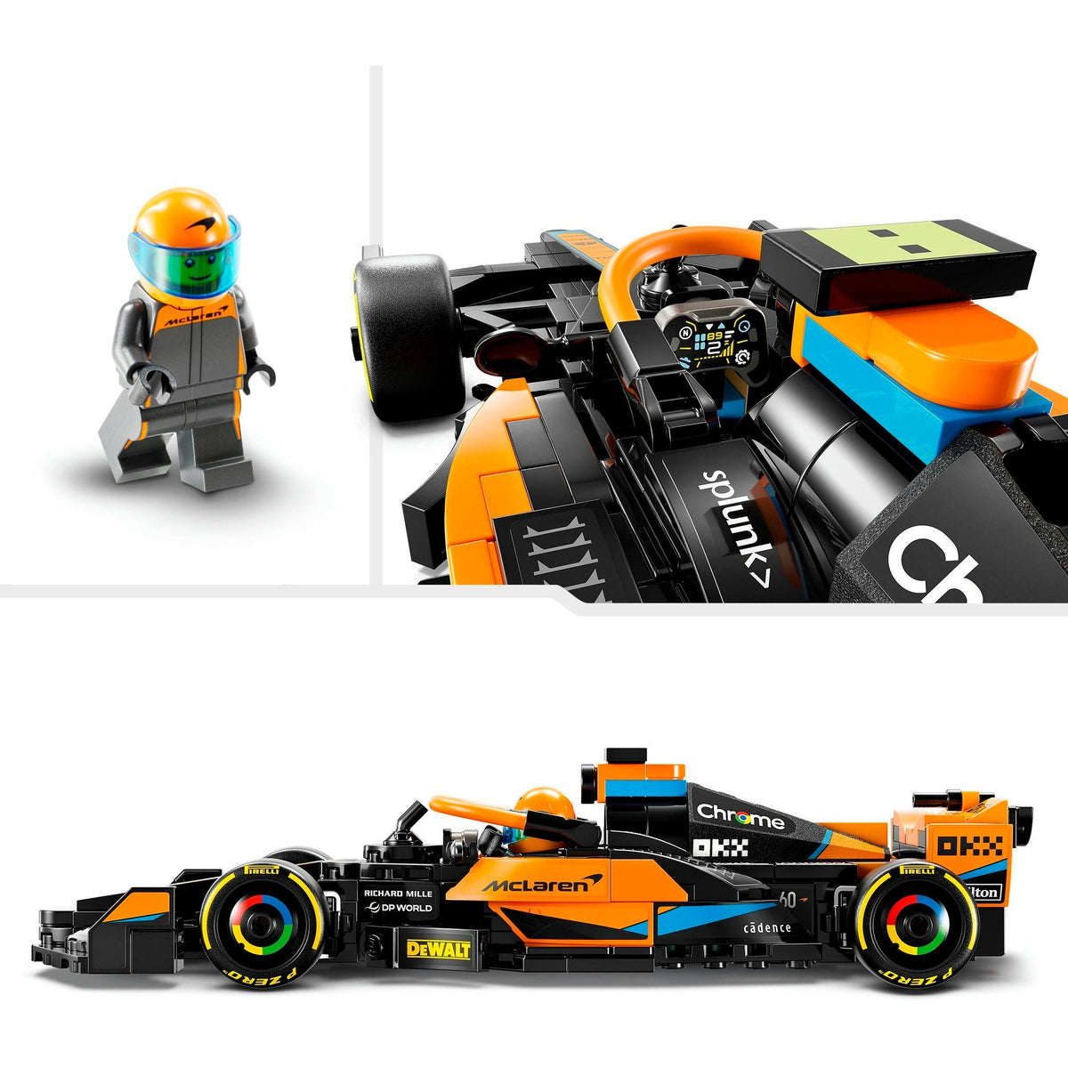 Lego Speed Champions McLaren Formula 1 Race Car 2023 - 76919