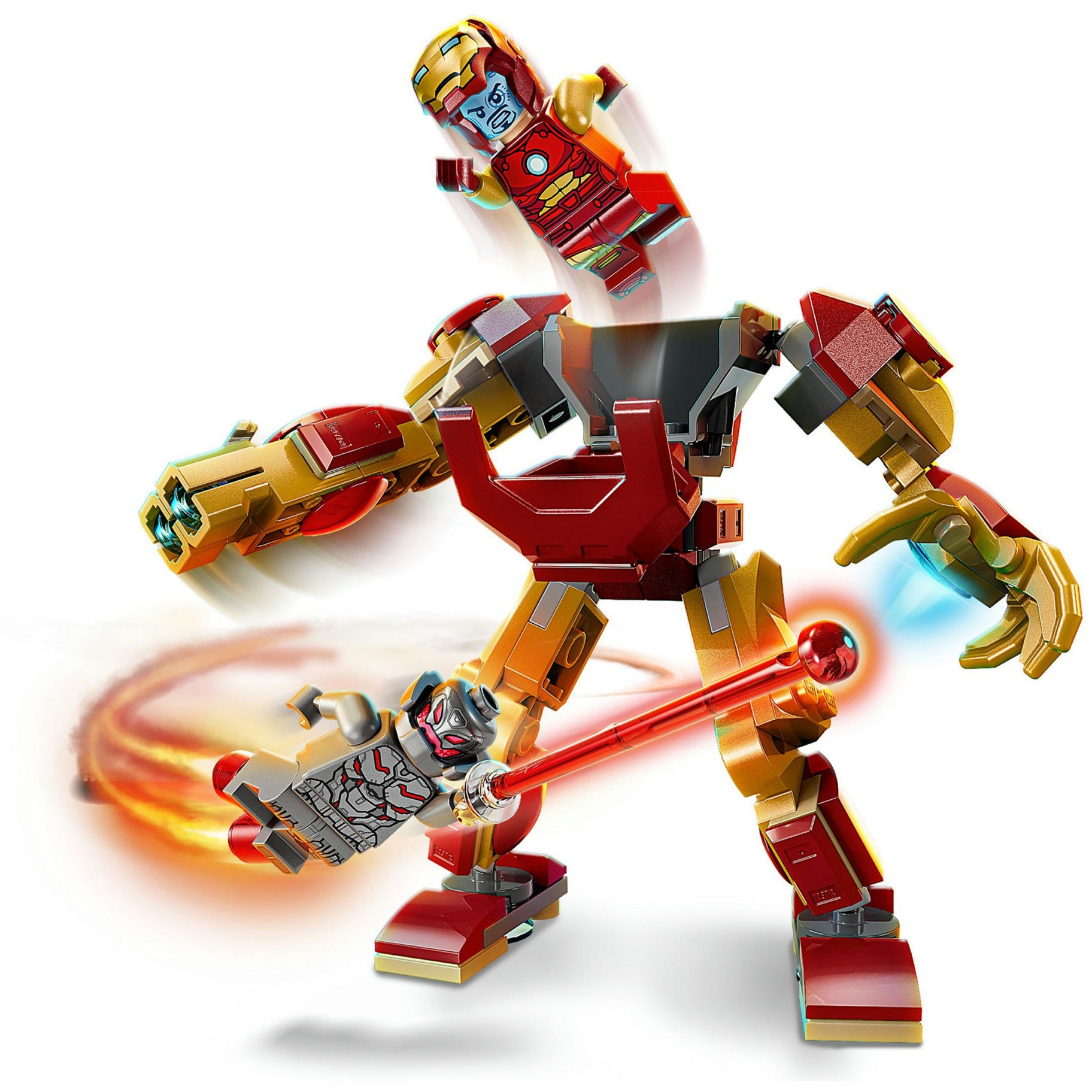 Lego superhelden 76307 iron man mecha vs. ultron