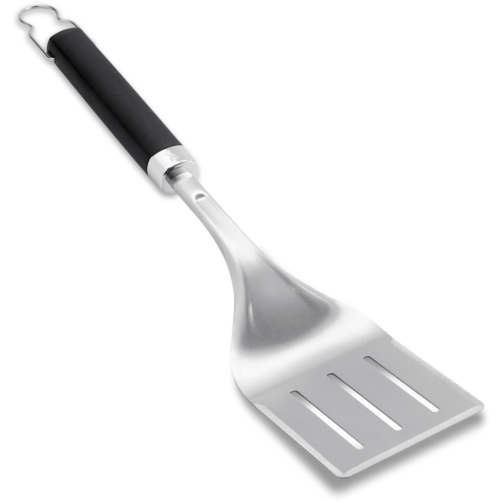 Weber precision barbecuespatel (roestvrij staal zwart)