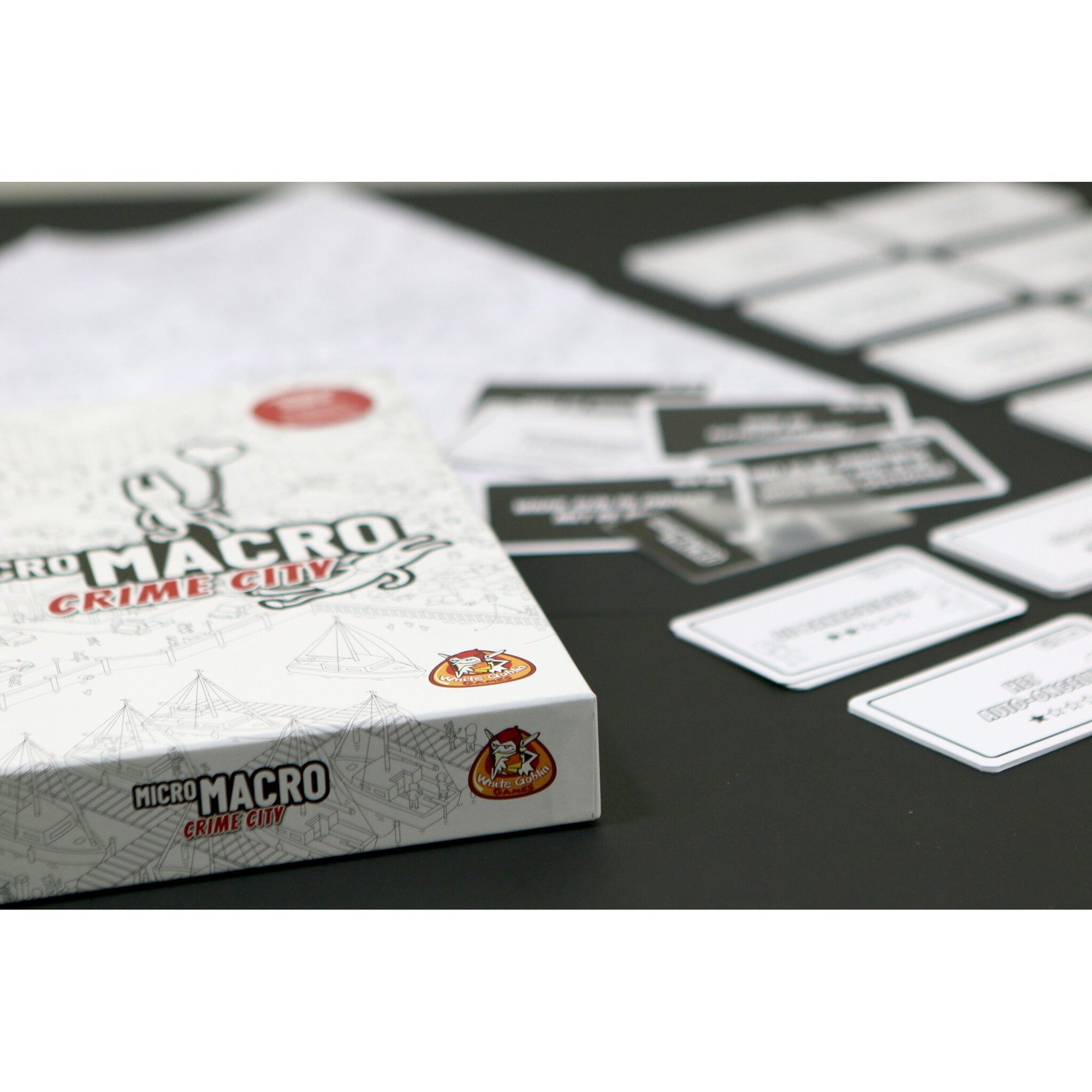 White goblin games micromacro: crime city bordspel (nederlands, 1 - 4 spelers, 15 - 45 minuten, vanaf 12 jaar)