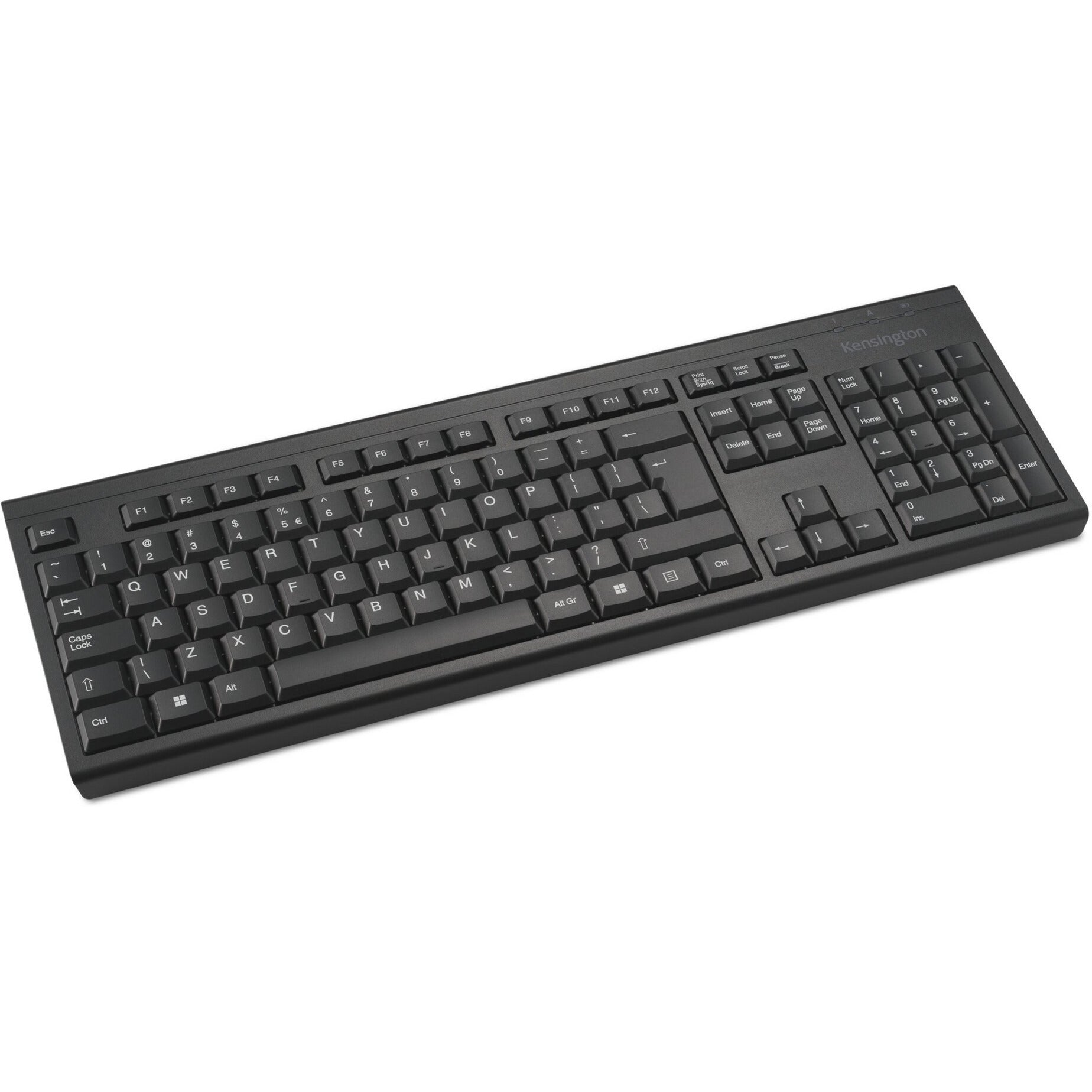 Kensington kb150 eq wireless keyboard (zwart, us lay-out (qwerty), membraan, 100%)