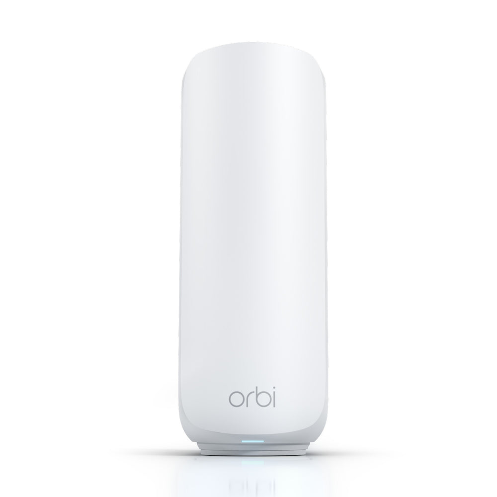 Netgear orbi 370 serie dual-band wifi 7-mazig uitbreidingssatelliet mesh router (wit)
