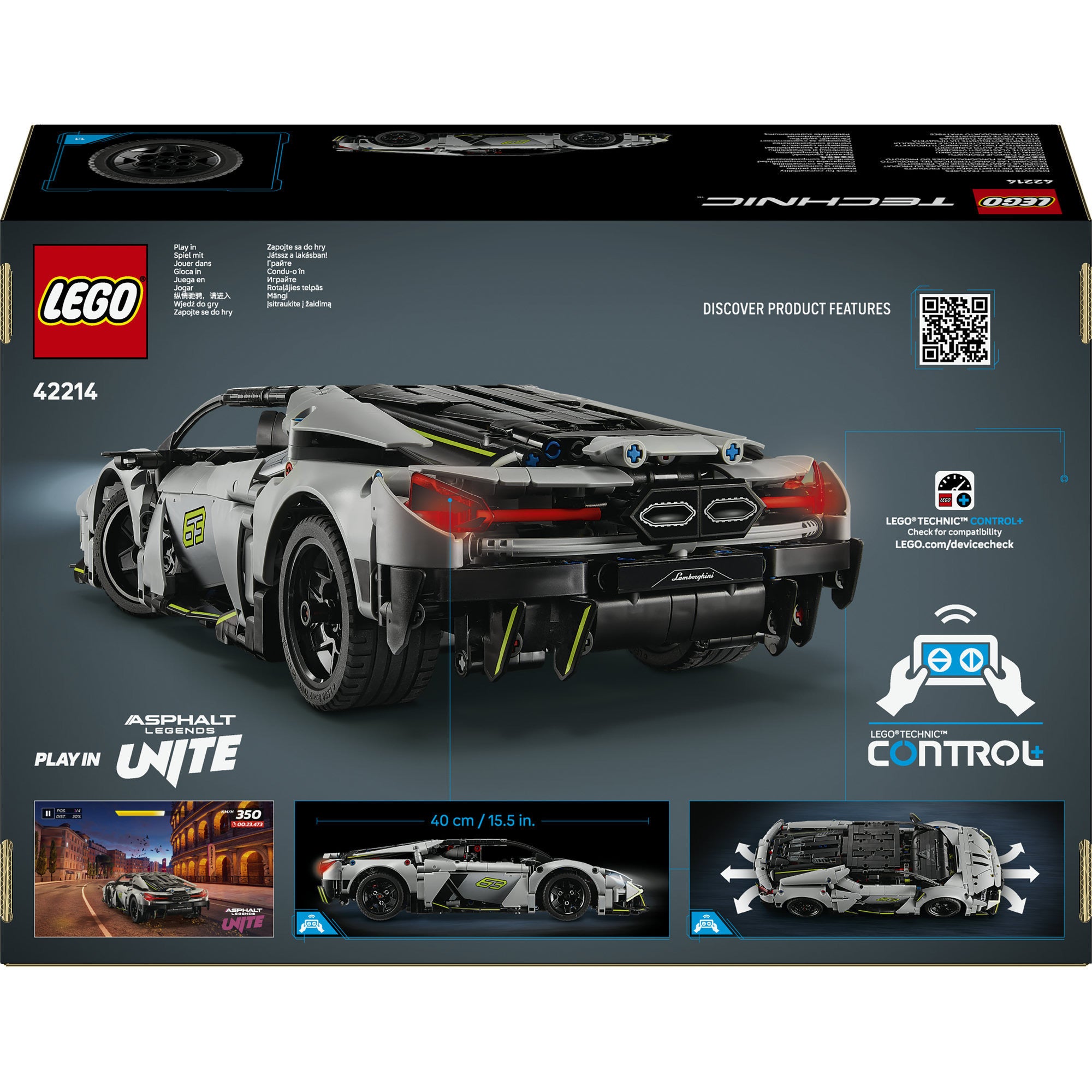 Lego ® technic lamborghini revuelto supersportwagen - 42214
