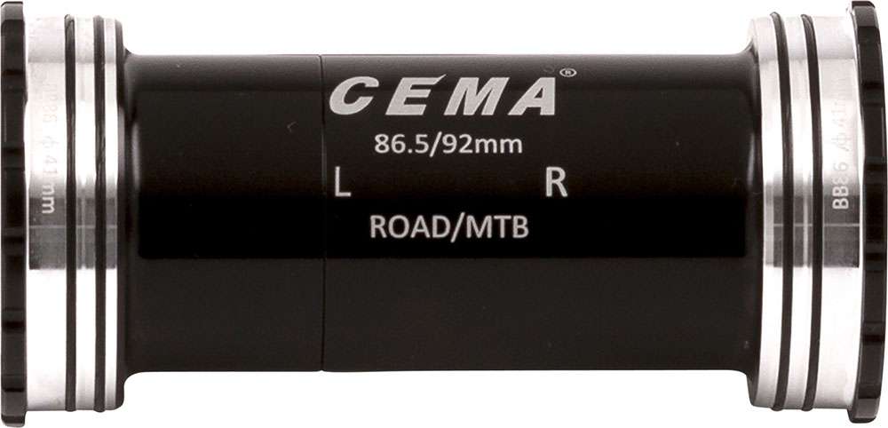 CEMA Bracketas BB86-BB92 Int. Shimano-RVS-Zwart