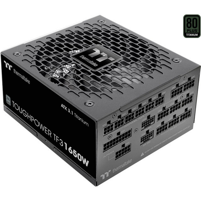Thermaltake toughpower tf3 modulaire 1650 watt voeding (zwart, 2x 12v-2x6, 9x pcie)