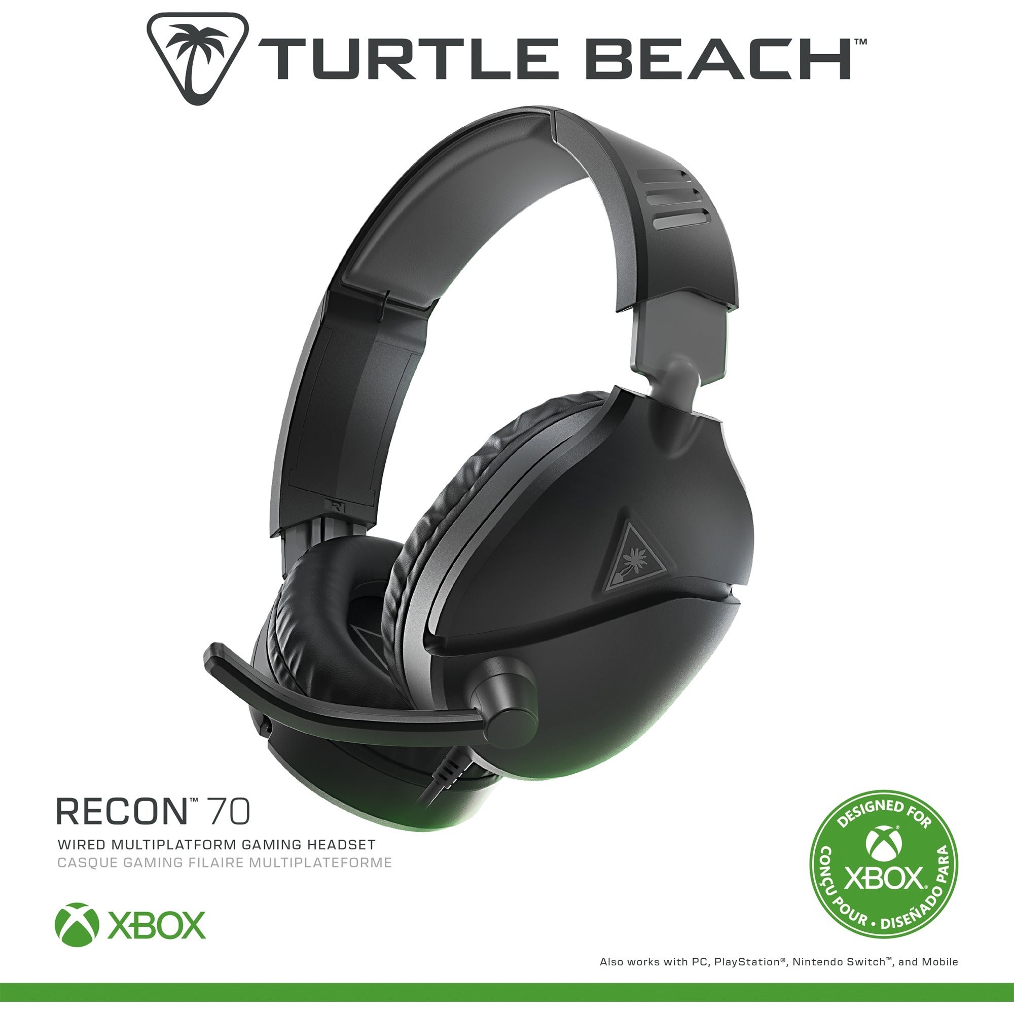 Turtle Beach Turtle Beach Ear Recon 70X Zwart (2024)