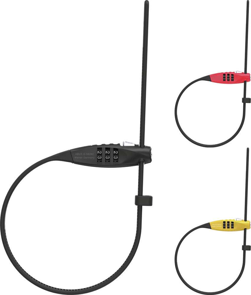 Abus combiflex travelguard zwart