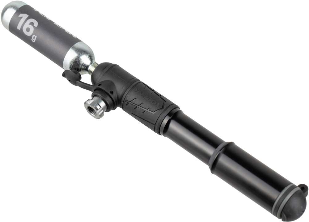 Topeak minipomp Hybrid Rocket HP Mini zwart