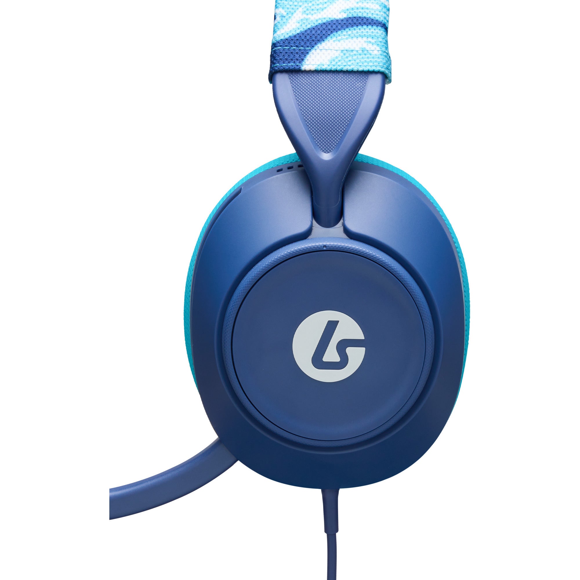Powera lucidsound ls10x gen 2 bedrade gamingheadset voor xbox series x|s - watergolf over-ear gaming headset (azuurblauw lichtblauw, xbox series x|s, xbox one, pc)