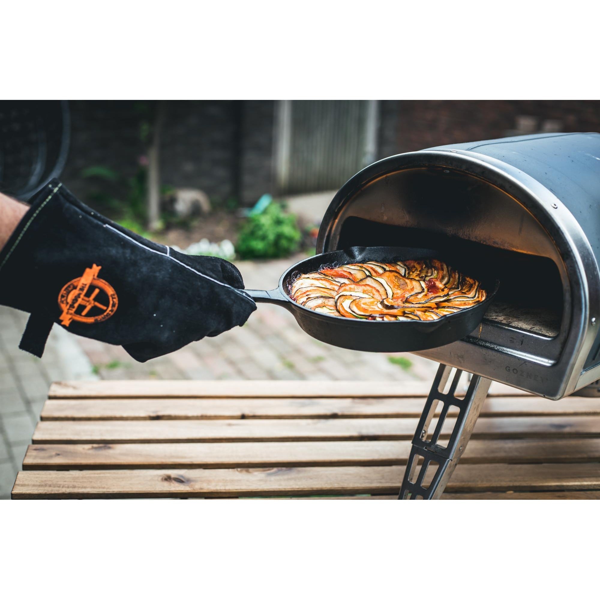 The windmill skillet l bak- braadpan (zwart, ø 26.5 cm)
