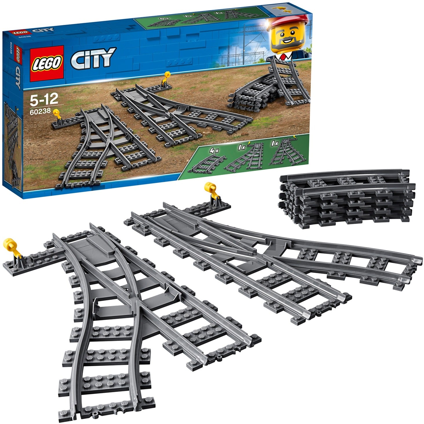 Lego city wissels 60238