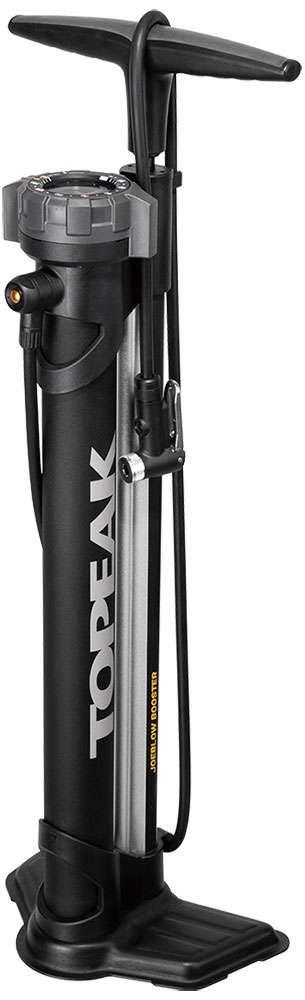 Topeak vloerpomp JoeBlow Booster zwart