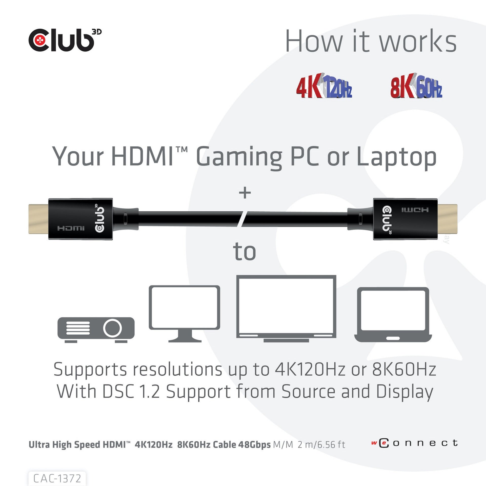 Club 3D Club 3D Ultrahoge Snelheid HDMI