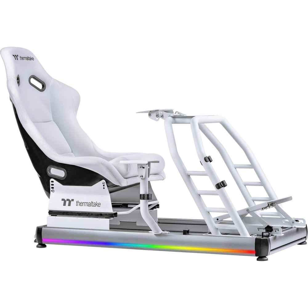 Thermaltake gr500 racing simulator cockpit snow racing simulator (wit)