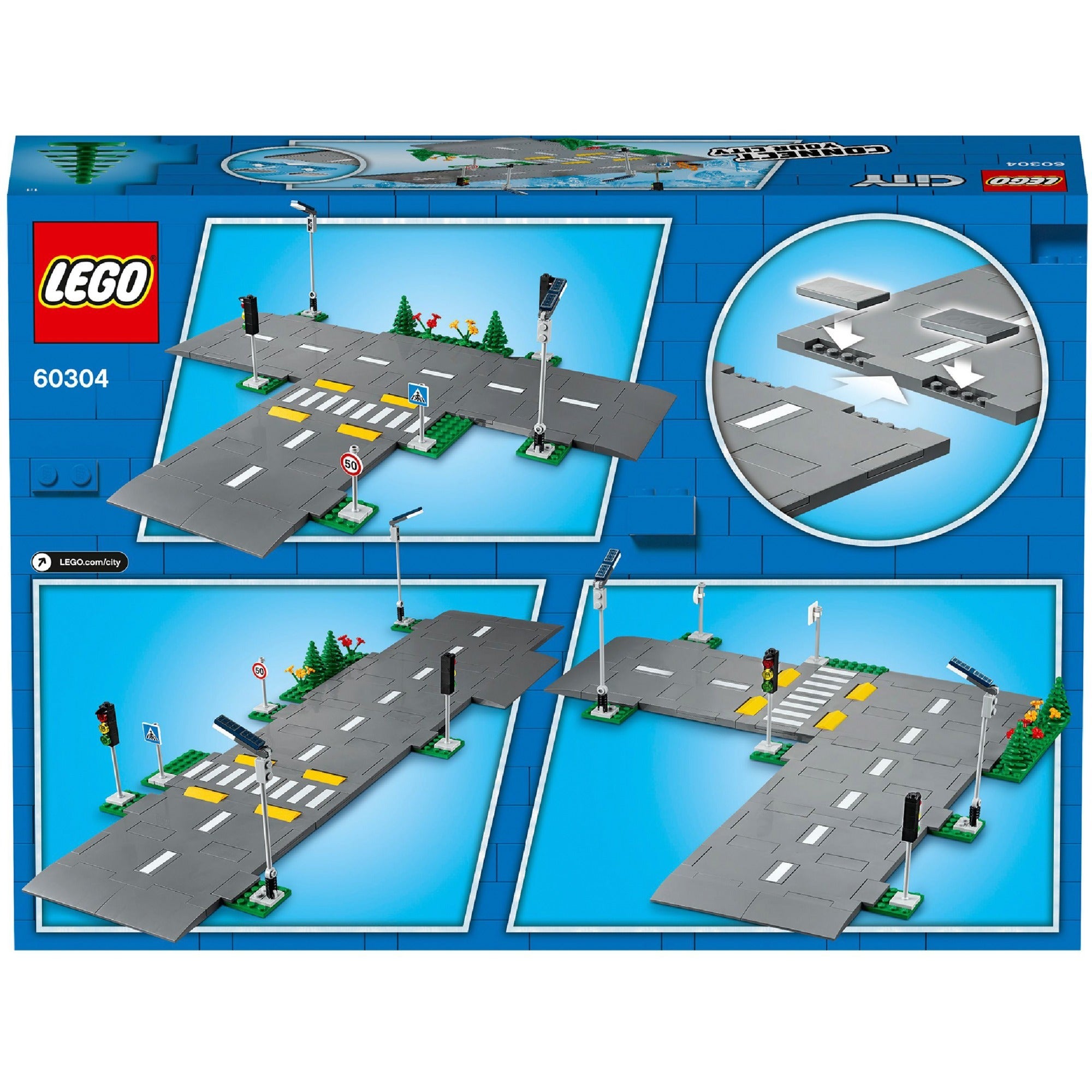 Lego city town 60304 wegplaten