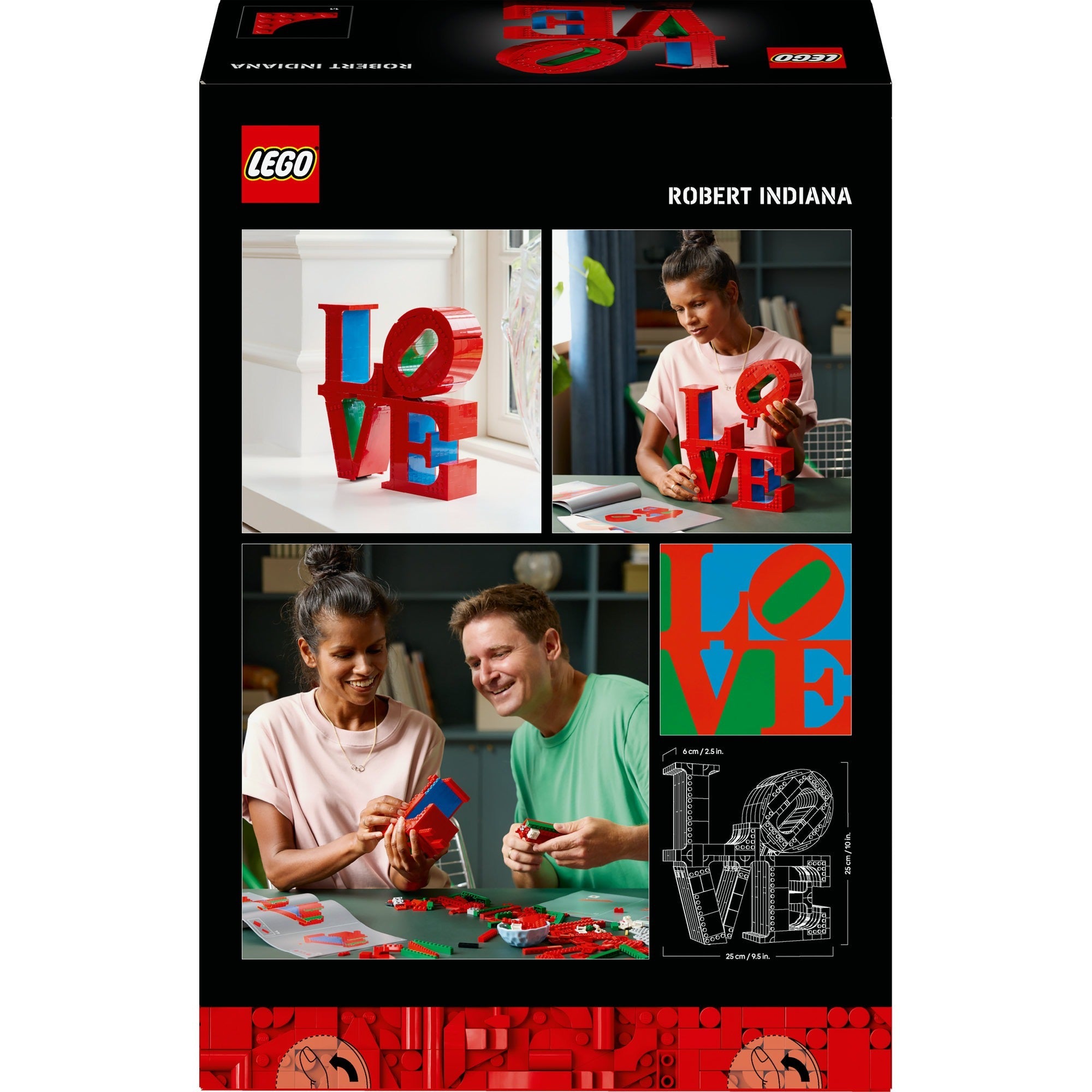 Lego kunst 31214 liefde