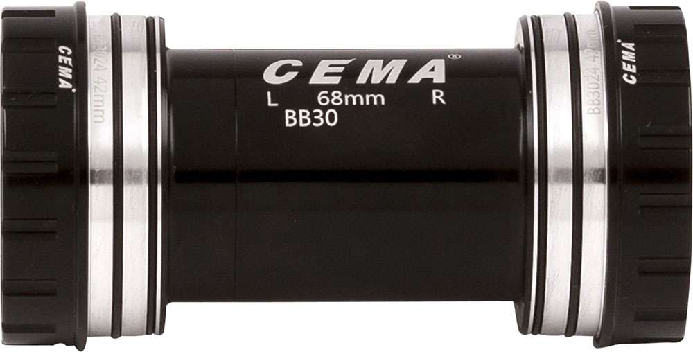 CEMA Bracketas BB30 Interlock -RVS-zwart