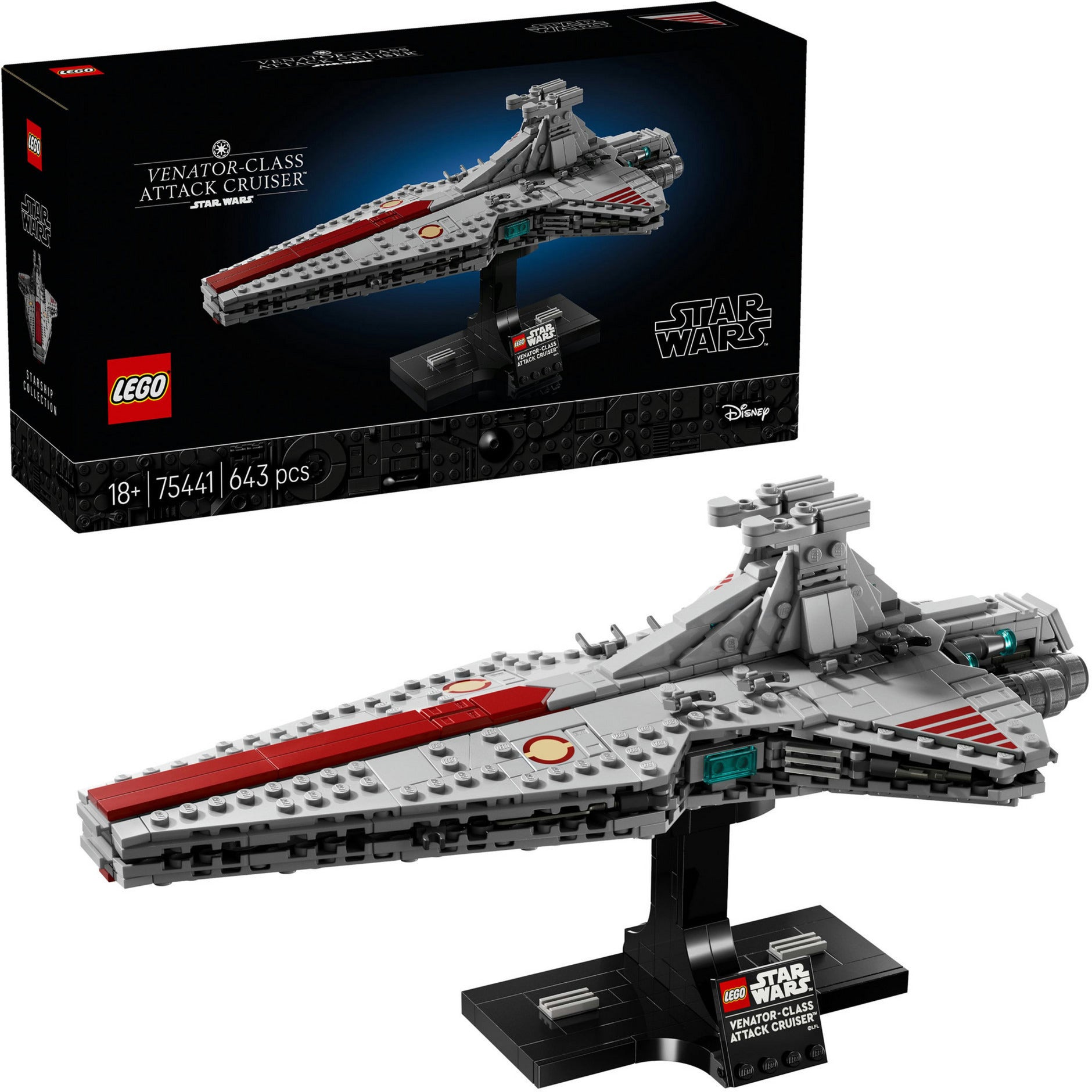 Lego star wars 75441 venator-class attack cruiser