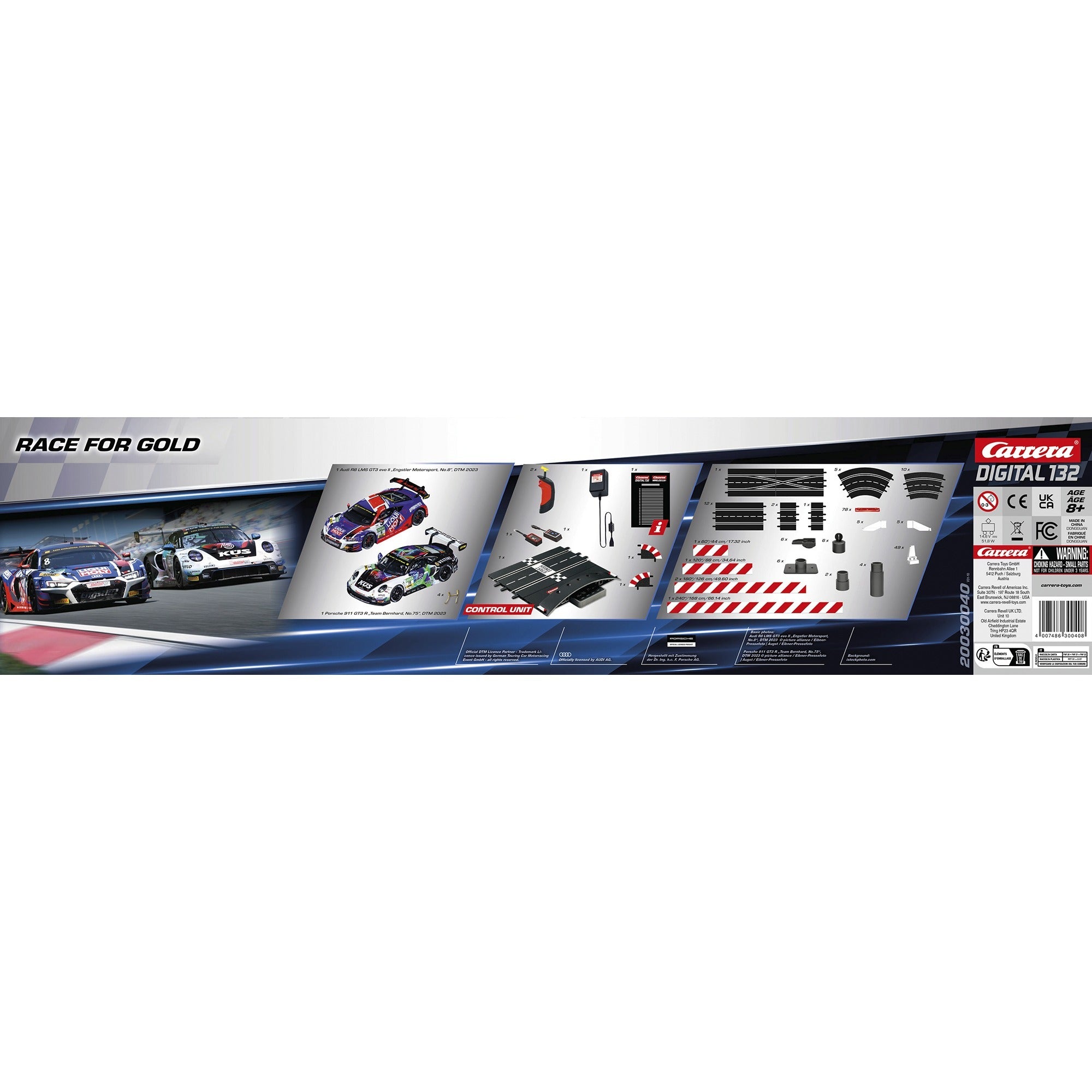 Carrera digital 132 - race for gold racebaan