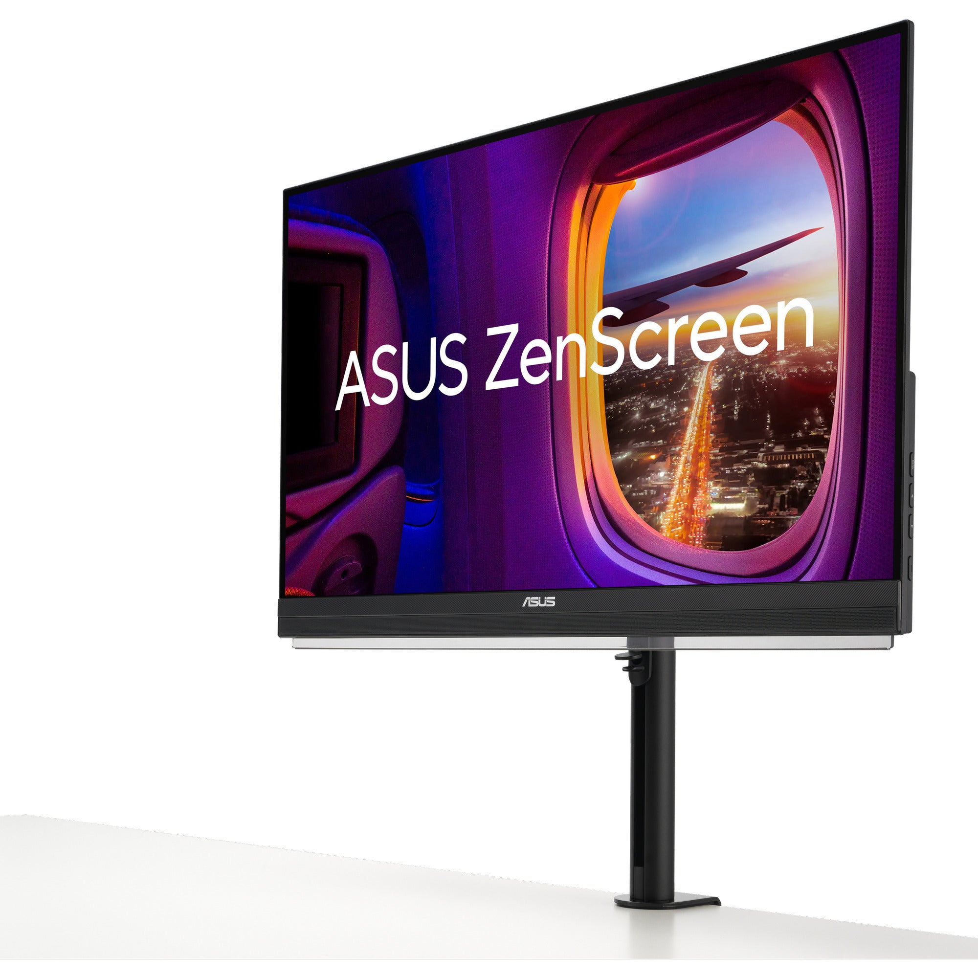 Asus zenscreen mb27acf 27 monitor (zwart, 100 hz, hdmi, usb type-c)