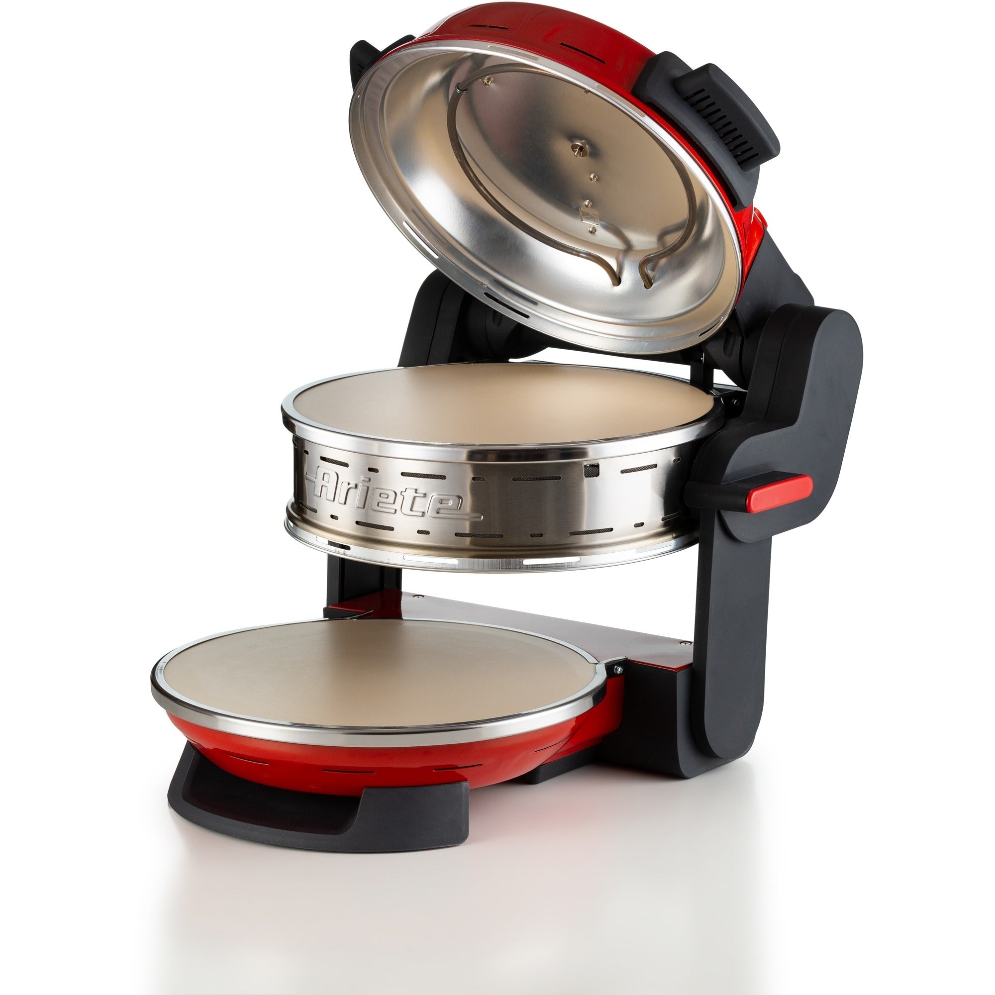 Ariete dubbele pizzaoven 0927 00 (rood)