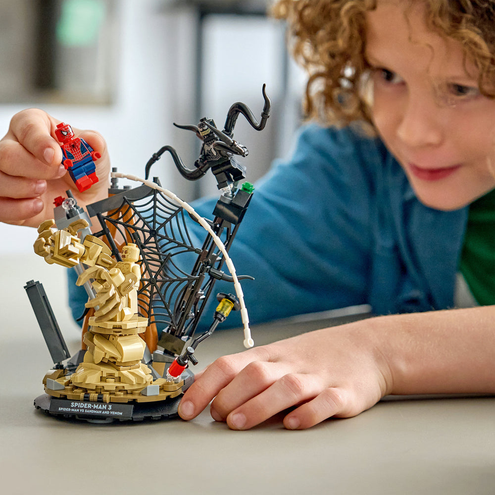 Lego marvel ultieme strijd: spider-man vs. sandman bouwpakket - 76334