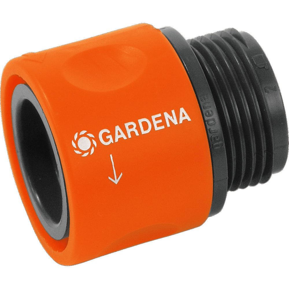 Gardena slangstuk voor wasautomaten 26,5 mm (g 3 4 ) (oranje grijs, 2917-20)