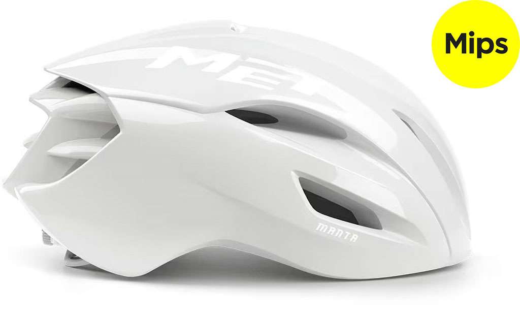 Met manta mips absolut white limited edition - road bike hel