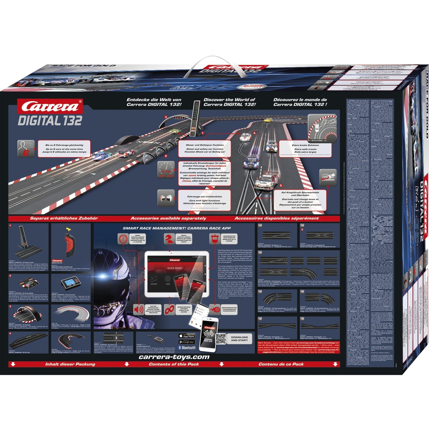 Carrera digital 132 - race for gold racebaan