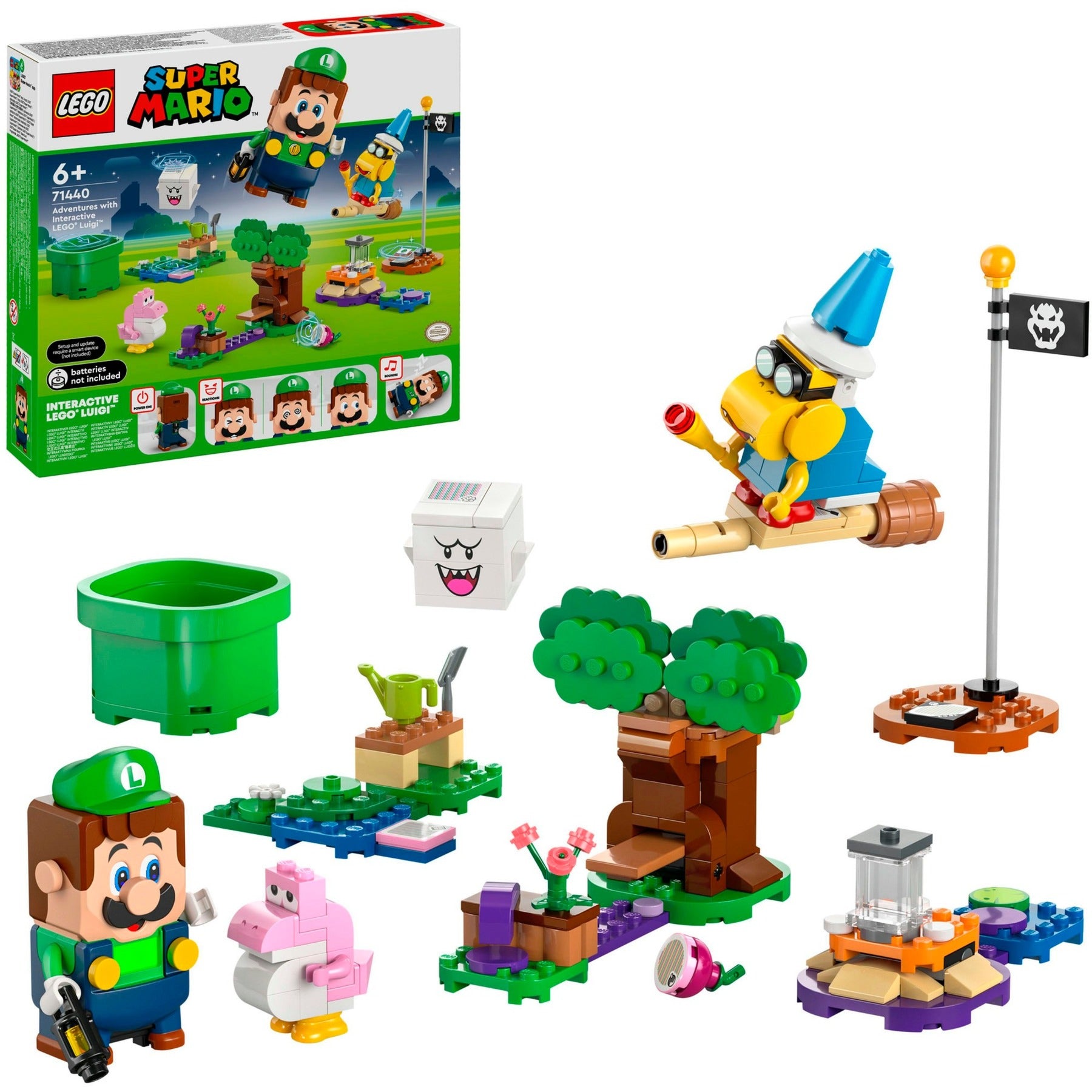 Lego super mario™ avonturen met interactieve luigi™ - 71440