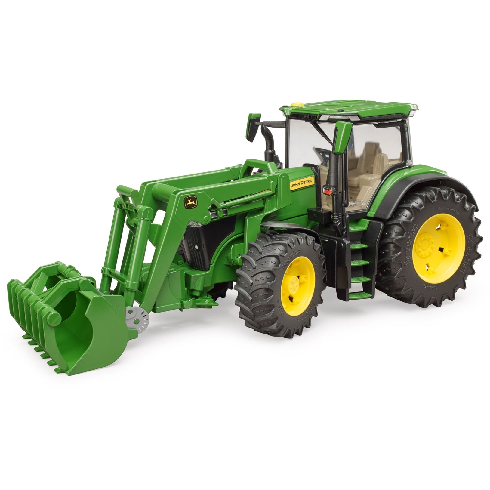 Bruder tractor john deere 7r 350 met frontlader