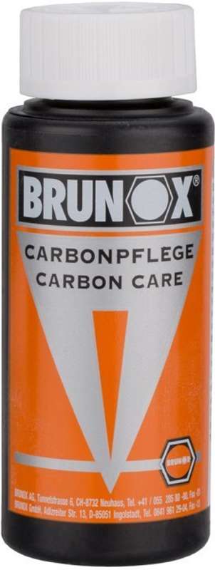 Soin Brunox Carbone. pour le nettoyage et l'entretien des cadres et pièces en carbone de haute qualité 120ml
