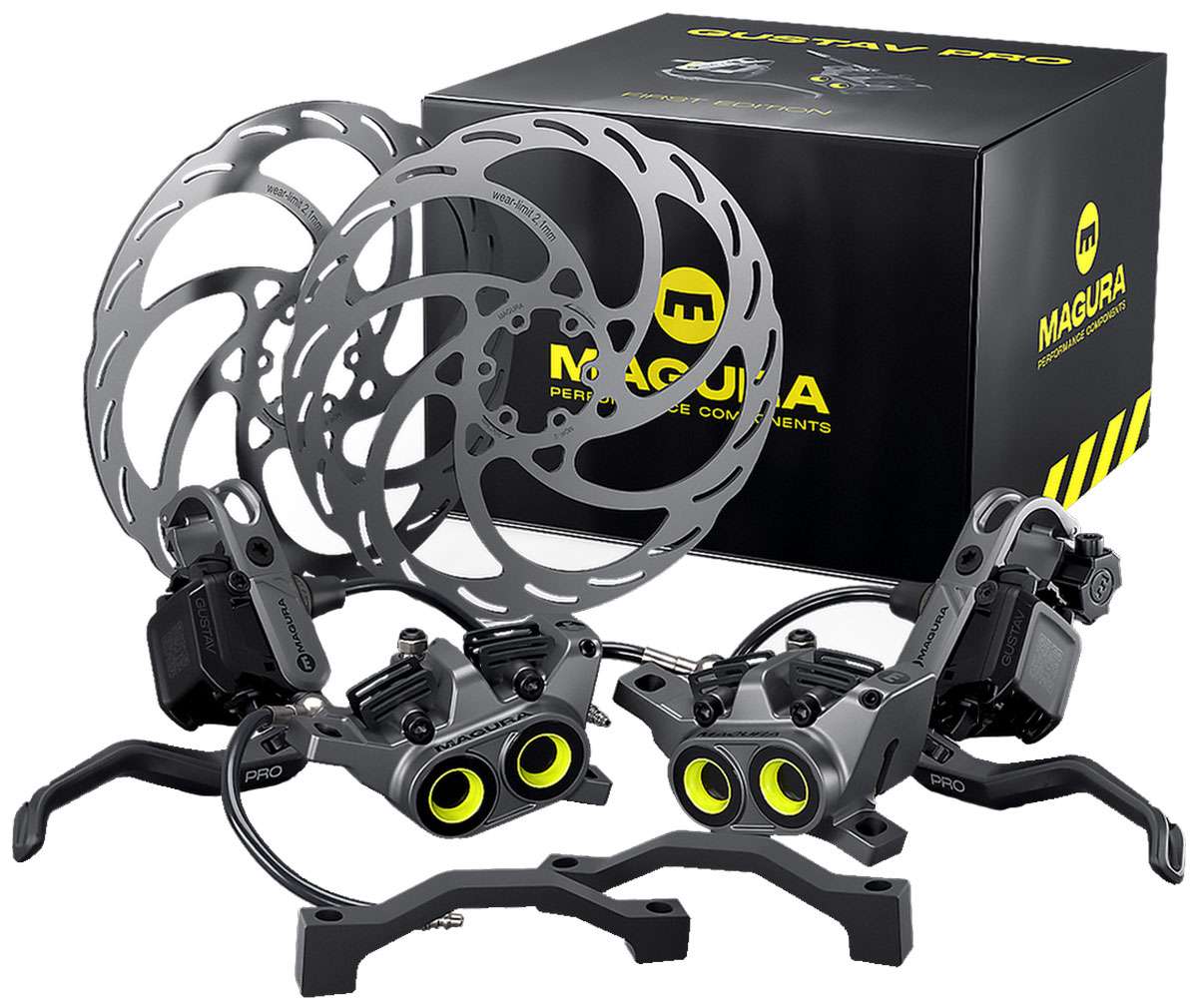 Magura gustav pro first edition disc brake set