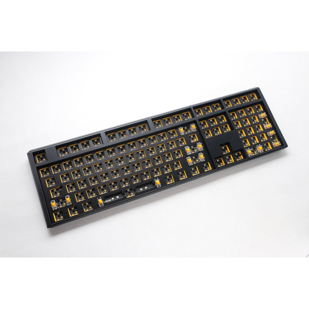 Ducky one 3 ansi layout barebone rgb mechanisch toetsenbord (zwart, us lay-out (qwerty), 100%, rgb leds, hot swap, barebone)