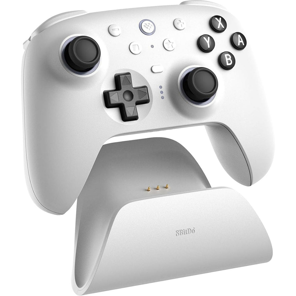 8bitdo ultimate 2 bluetooth controller (wit, pc, switch 2, bluetooth usb-c 2.4 ghz)