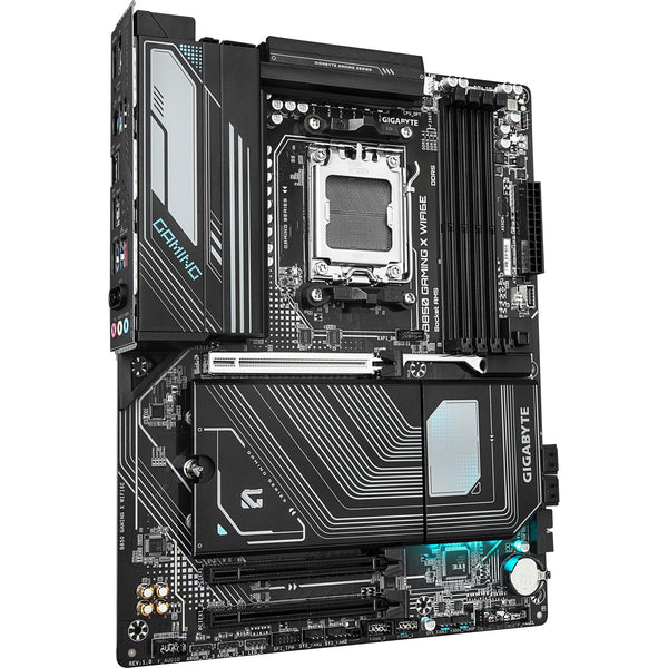 Gigabyte b850 gaming x wifi6e socket am5 moederbord (zwart grijs, raid, 2,5gb-lan, wi-fi 6e, bt, sound, atx)