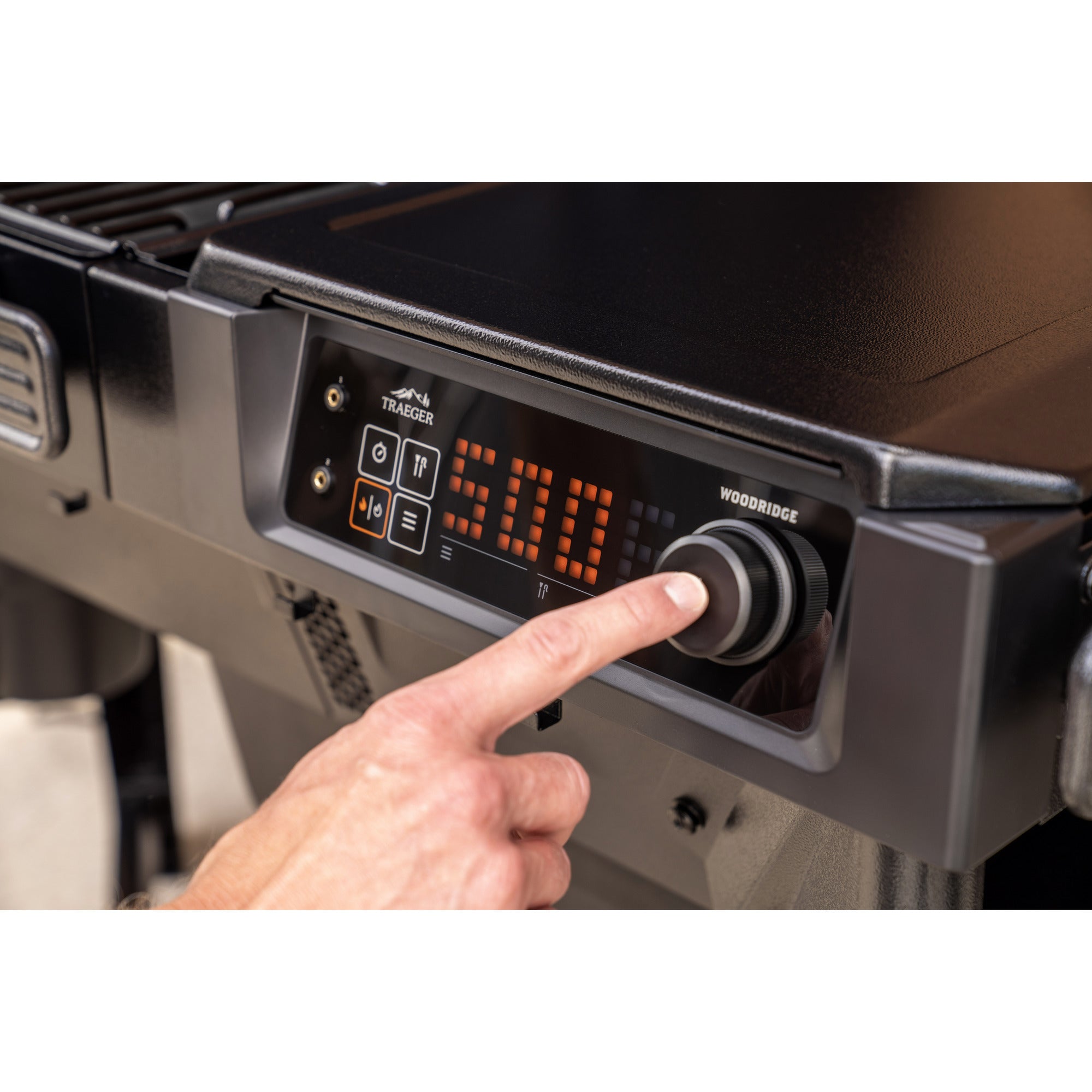 Traeger woodridge pellet barbecue (zwart, wifire)