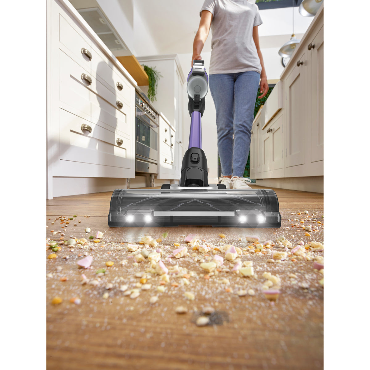 Black+decker 18v 2.5ah 4in1 steelstofzuiger (zwart paars)