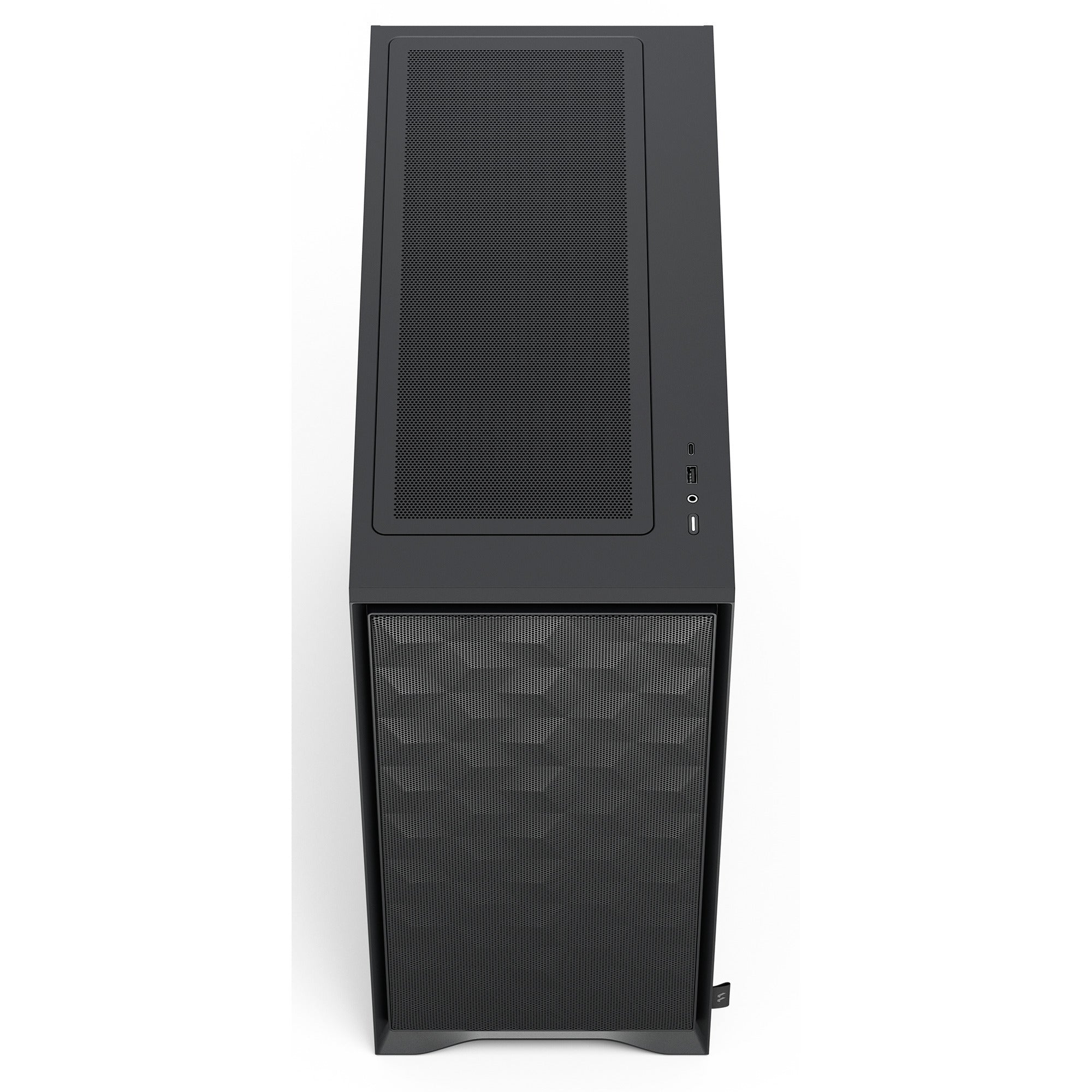 Fractal design pop 2 air midi tower behuizing (zwart | 1x usb-a | 1x usb-c | tempered glass)
