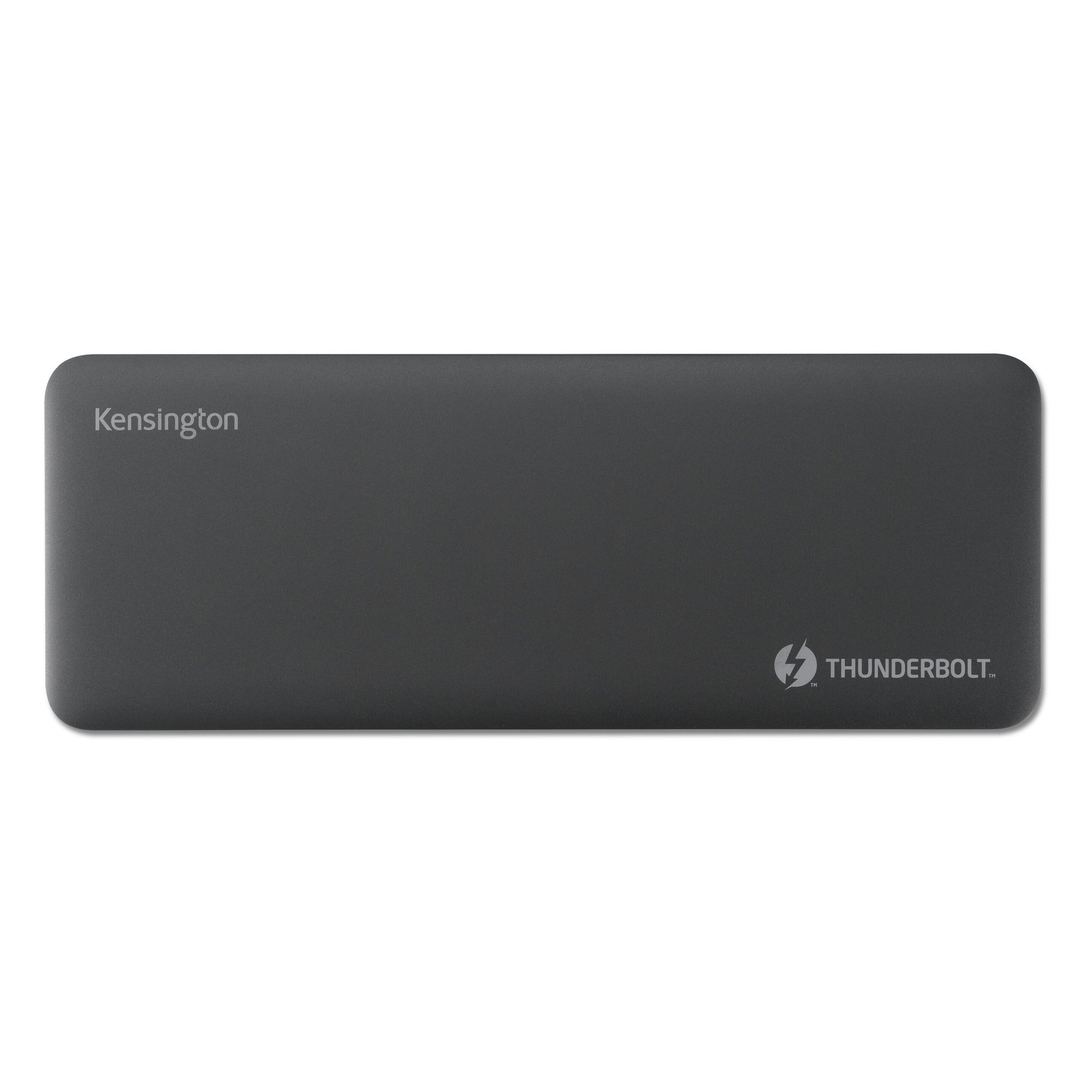 Kensington sd5920t eq thunderbolt 4 quad 4k hybrid dock met displaylink technology dockingstation (zwart)