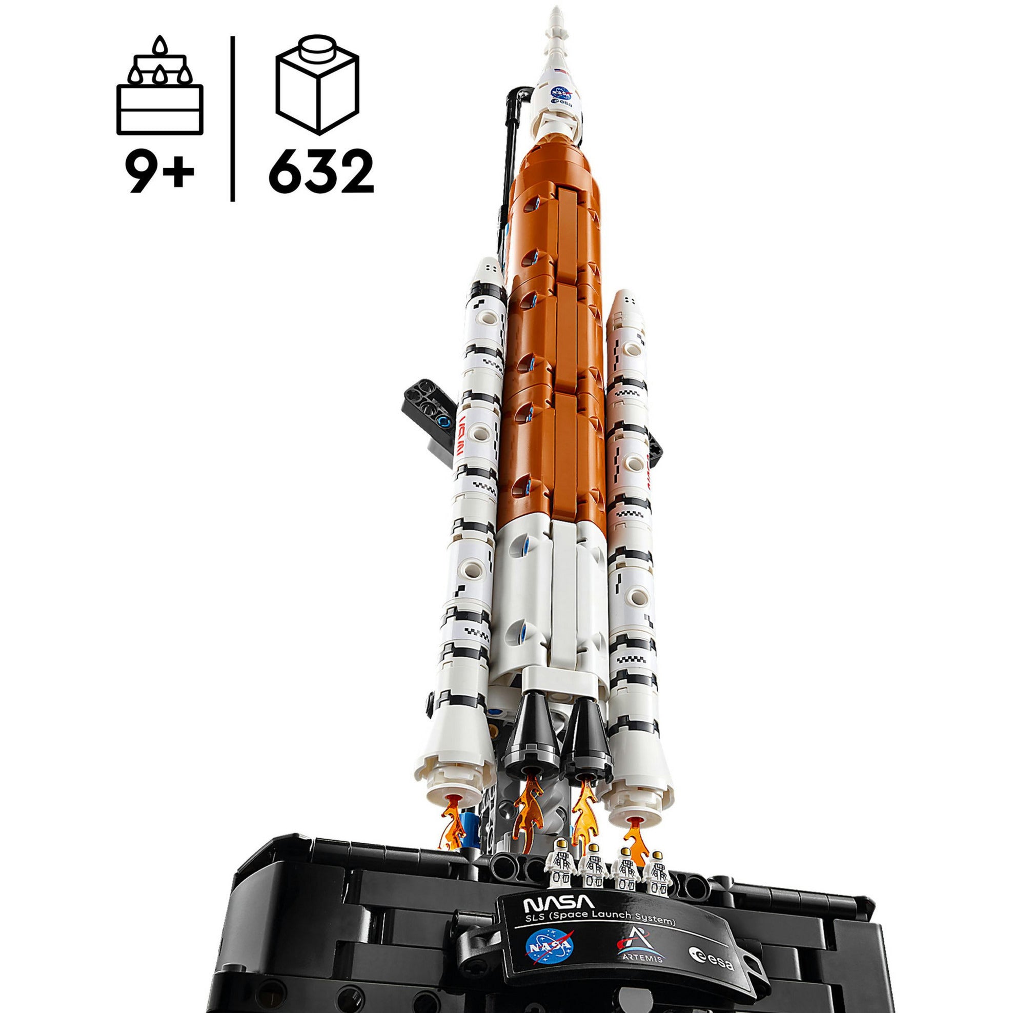 Lego technic 42221 nasa artemis ruimteraket