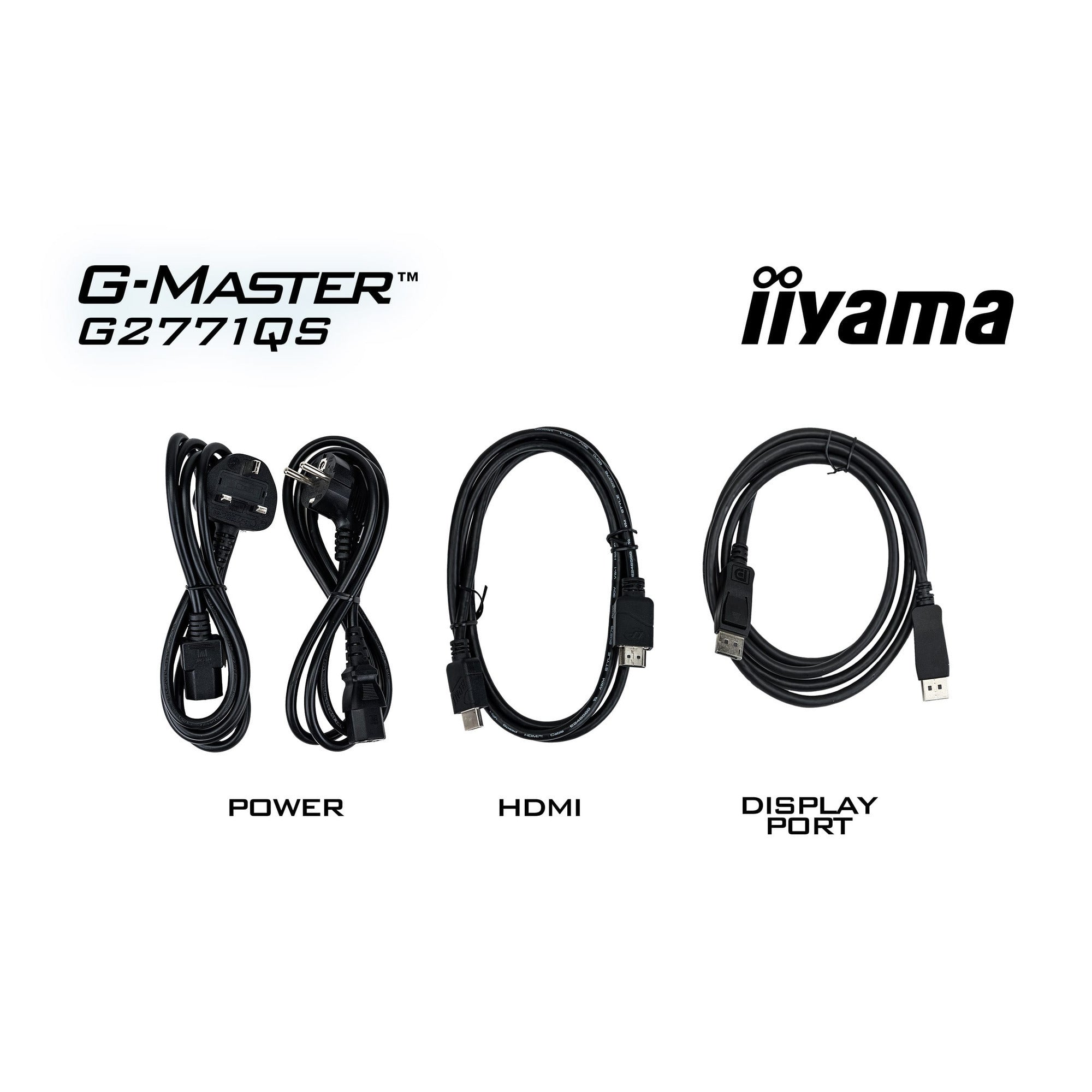 Iiyama g-master red eagle g2771qs-b1 27 gaming monitor (zwart, 2x hdmi, displayport, 200 hz)
