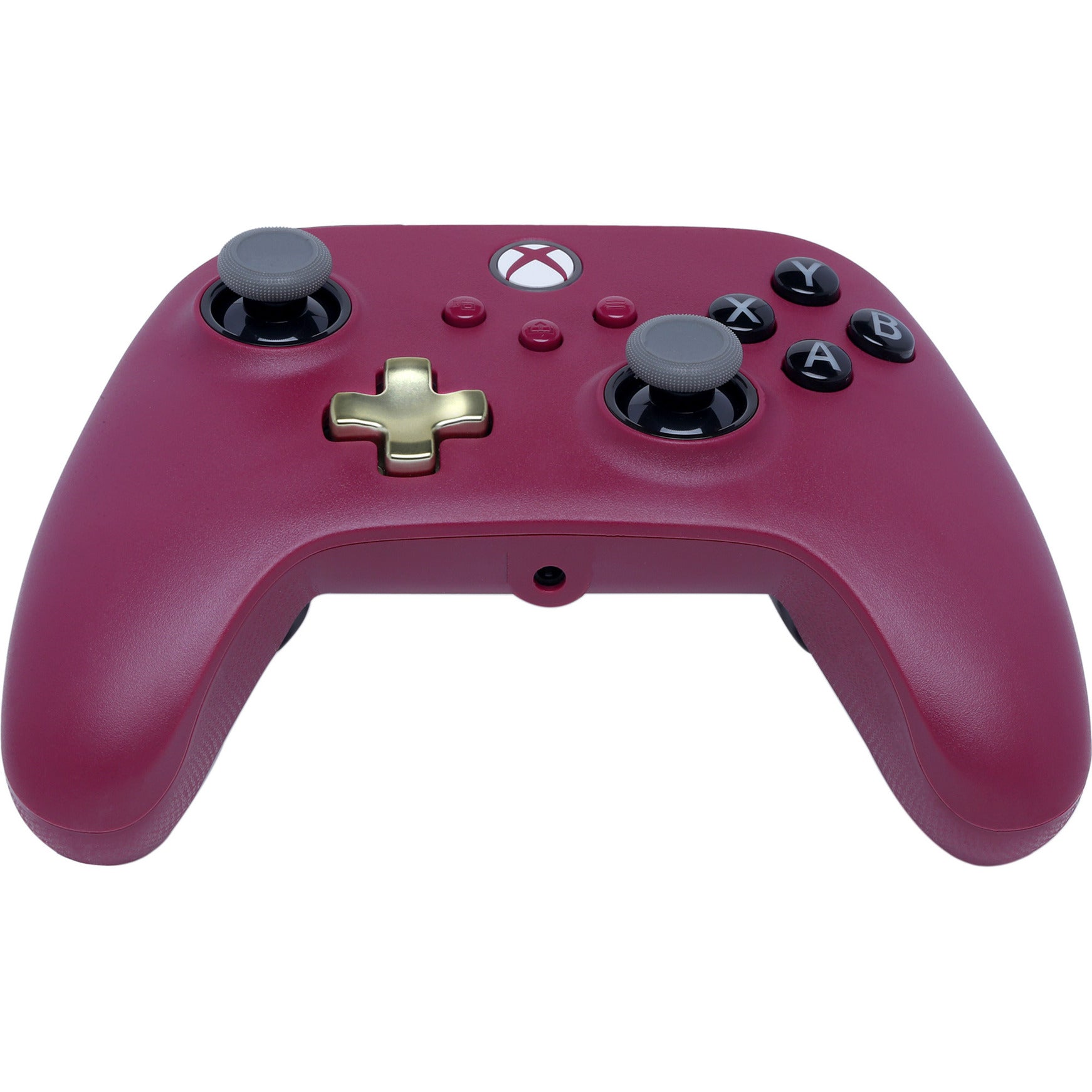 Powera advantage plus bedrade controller voor xbox series x|s - robijn (donkerrood, xbox series x|s, xbox one, pc)