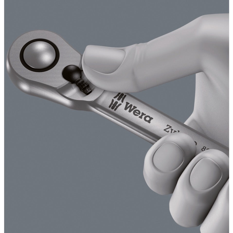 Wera 8100 SA 11 Zyklop Metal-ratelset, 28-delig