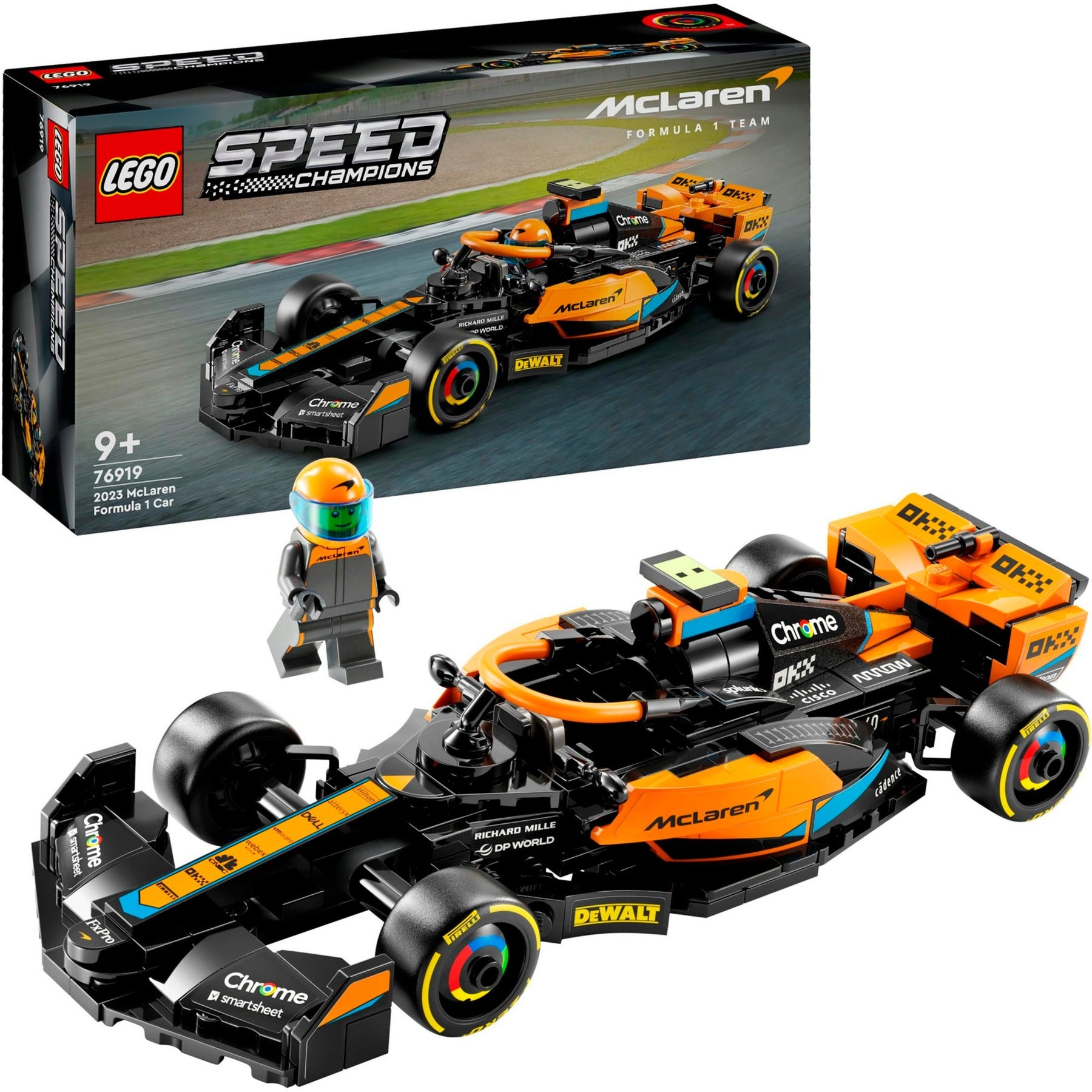 Lego speed champions mclaren formule 1 racewagen 2023 - 76919