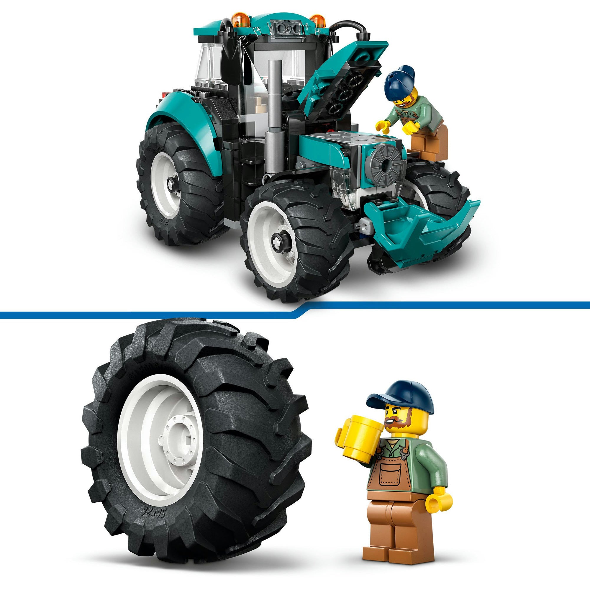 Lego - city great vehicles - tractor 60498